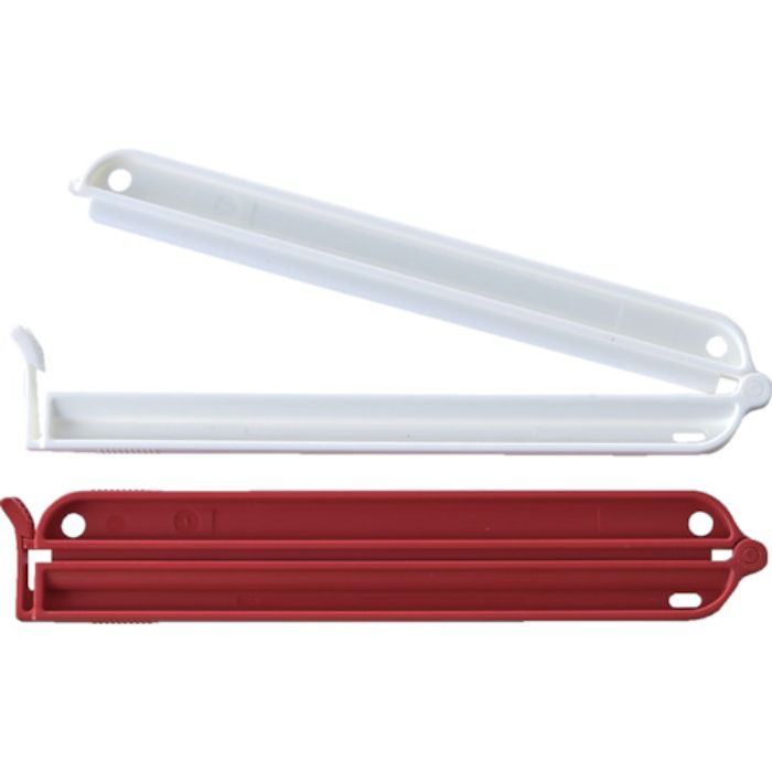 TRUSCO 袋留めクリップ 2P(白赤)(Tcode:2630989)