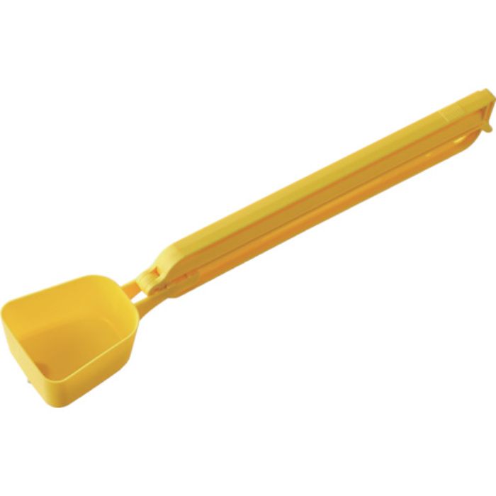 TRUSCO 袋留めクリップ(留め幅220mm・厚手袋用・スコップ付) 黄(Tcode:2630994)