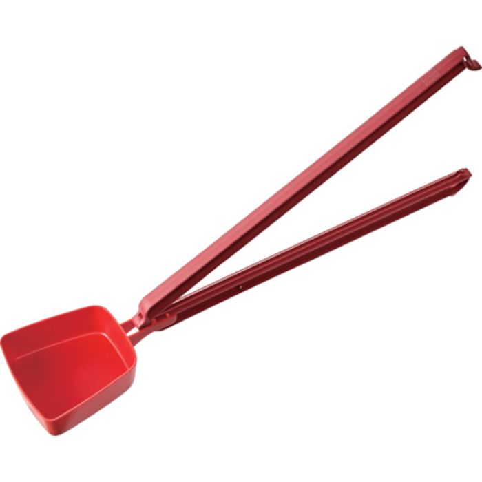 TRUSCO 袋留めクリップ(留め幅320mm・厚手袋用・スコップ付) 赤(Tcode:2630995)