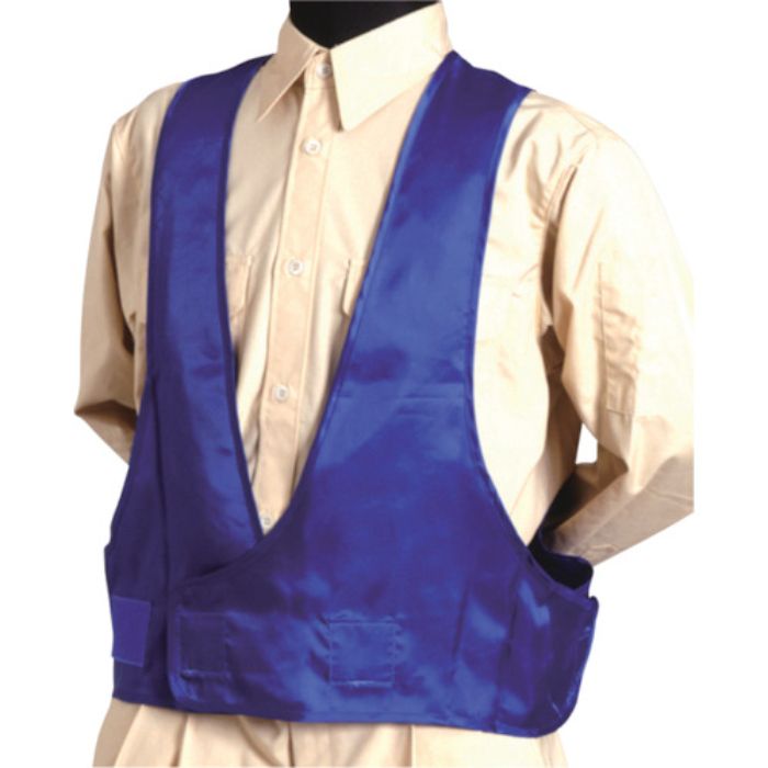 つくし 【ミズケイ製品】カラーベスト ブルー(Tcode:3668754)