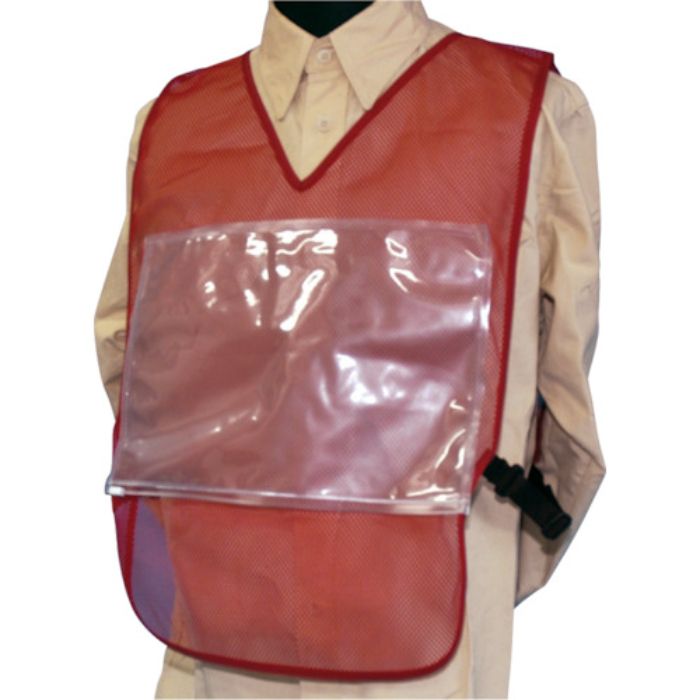 つくし いろいろチョッキ ダークレッドメッシュ(Tcode:4475542)