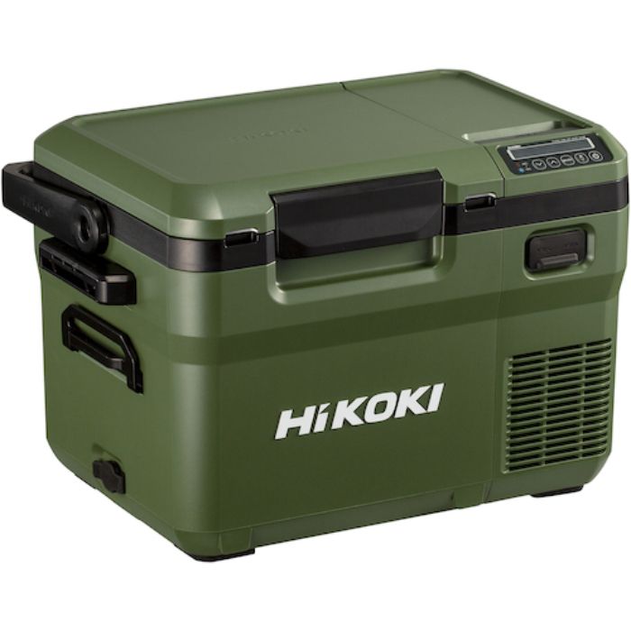 HiKOKI 18V-14.4V コードレス冷温庫コンパクトサイズ10.5L フォレストグリーン マルチボルトセット品(Tcode:5738420)