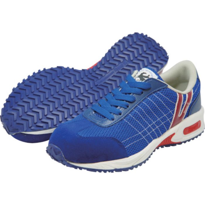 日進 耐滑樹脂先芯入りスニーカー ブルー 26.5cm(Tcode:1341487)