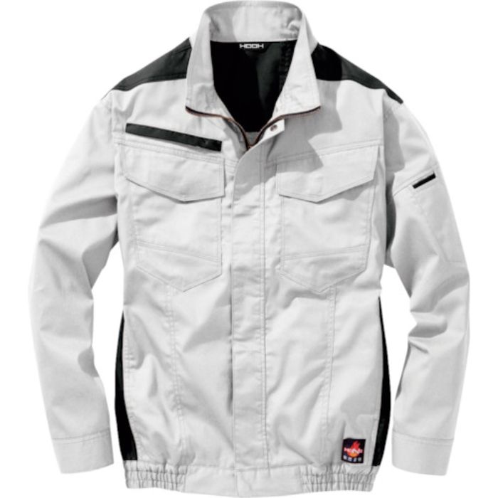 HOOH 難燃ブルゾン LL シルバーグレー(Tcode:4208488)