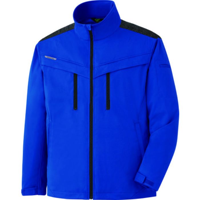 ミドリ安全 VERDEXCEL ストレッチ防寒ジャンパー VE2003 上 ロイヤルブルー L(Tcode:1493559)