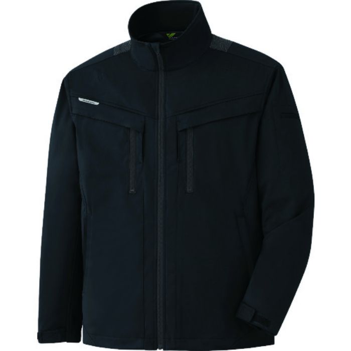 ミドリ安全 ベルデクセル ハーネス対応 ストレッチ防寒ジャンパー VE2019 上 ブラック M(Tcode:1493628)