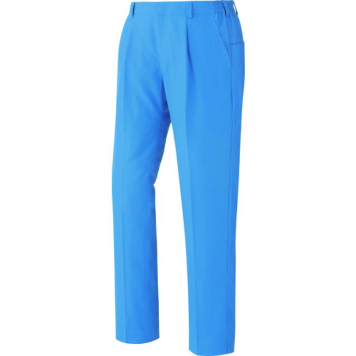 ミドリ安全 男女共用 ハーネス対応 イージーフレックスパンツ VE583 下 ブルー L(Tcode:1493114)