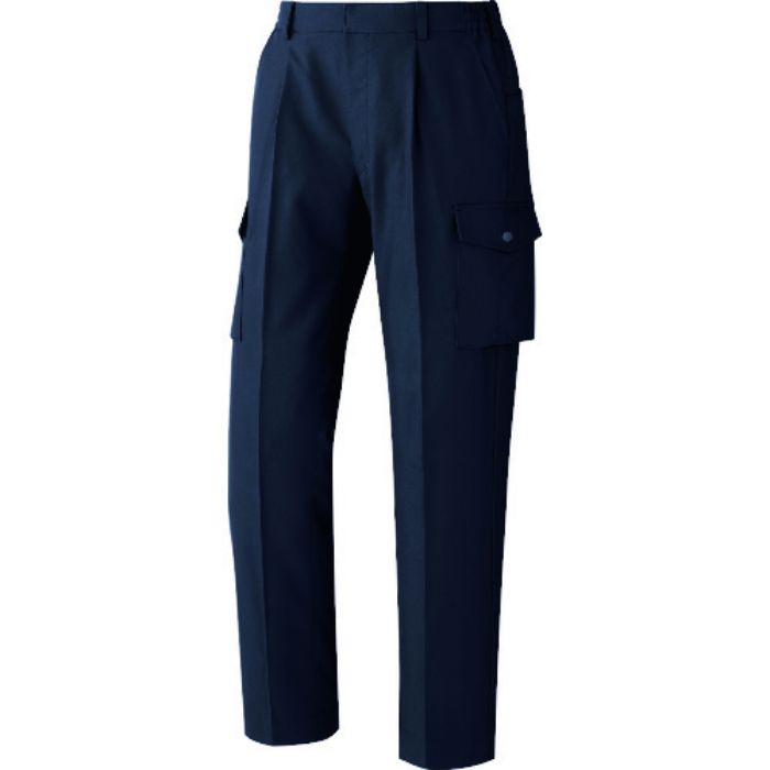 ミドリ安全 男女共用 ハーネス対応 イージーフレックスカーゴパンツ VE587C 下 ネイビー S(Tcode:1493197)