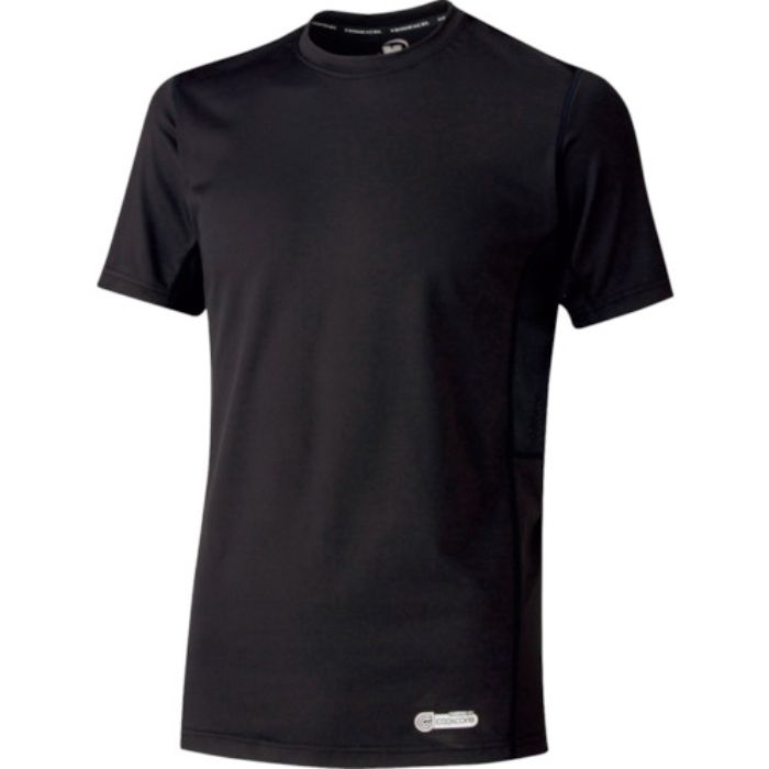 ミドリ安全 ベルデクセル 男女共用 半袖クールコアTシャツ VEC19上 ブラック 3L(Tcode:1206752)