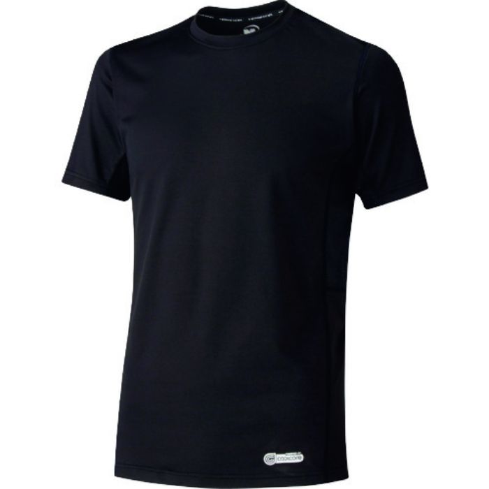 ミドリ安全 ベルデクセル 男女共用 半袖クールコアTシャツ VEC19上 ブラック M(Tcode:1142123)