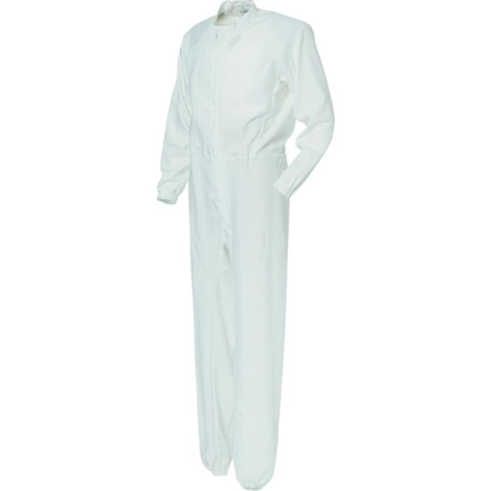 ミドリ安全 クリーンスーツ ベルデクセル VEYS120 ホワイト 5L(Tcode:1611192)