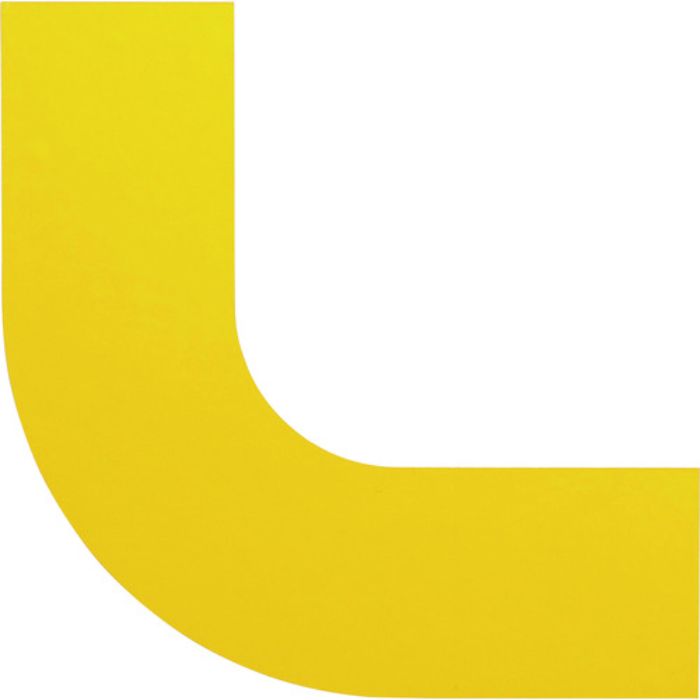 ミドリ安全 ベルデビバコーナーテープ 黄 2枚×5シート入(Tcode:1153479)