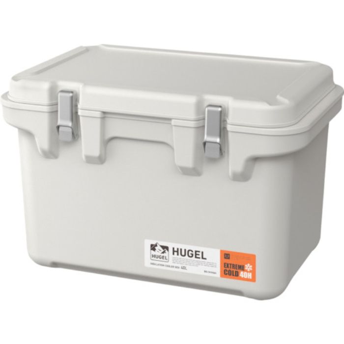 IRIS 290519 HUGEL 真空断熱クーラーボックス 40L ホワイトアッシュ(Tcode:4359016)
