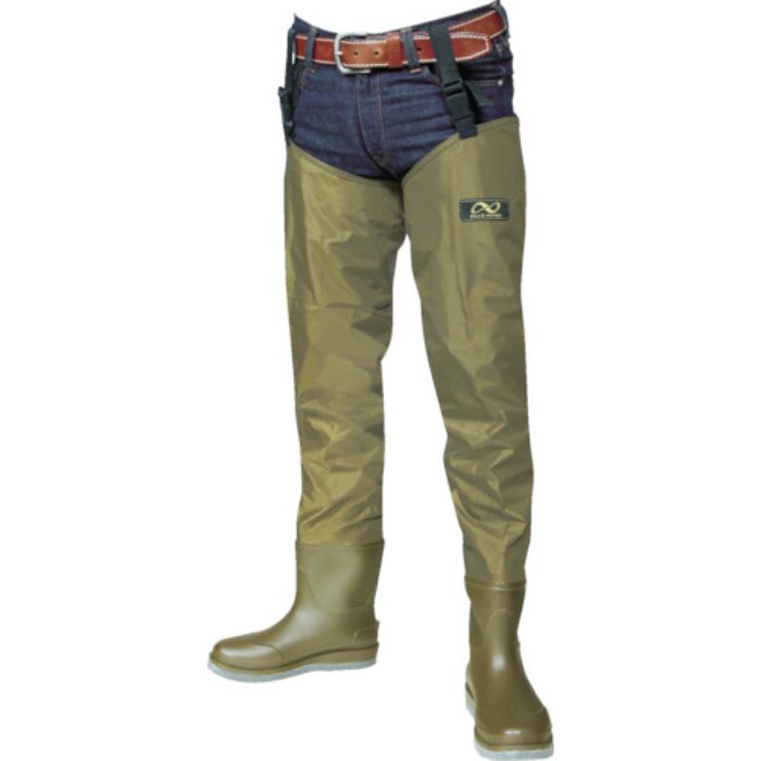 ハンシン W-77 ヒップウェーダー 先丸 25.0cm(Tcode:4817362)