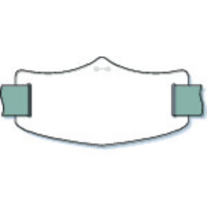 つくし e腕章 白無地 ショートゴムバンド付(Tcode:8553146)