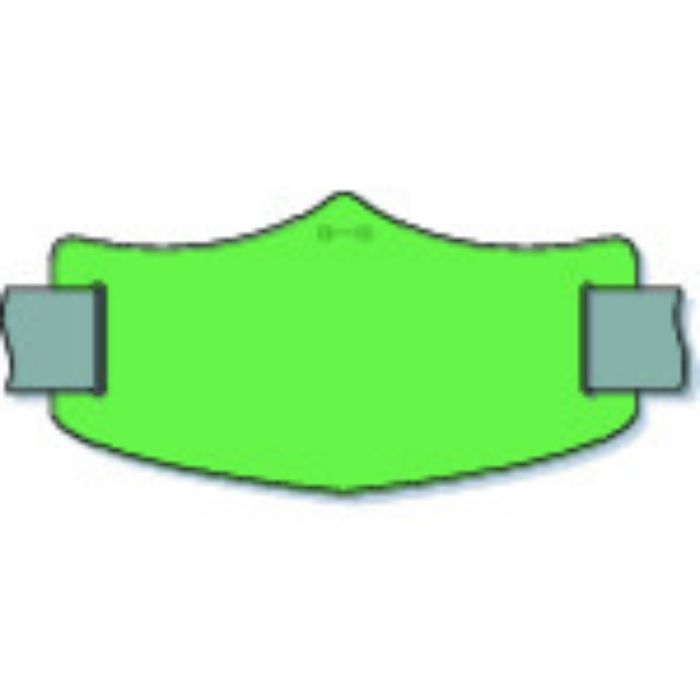 つくし e腕章 緑無地 ショートゴムバンド付(Tcode:8553148)