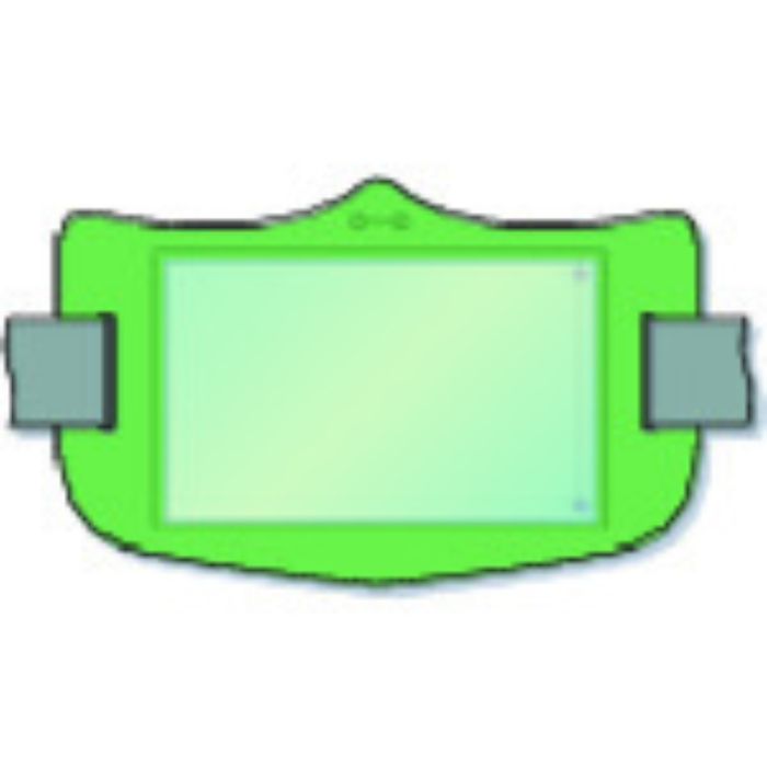 つくし e腕章 透明ポケット付き 緑 ロングゴムバンド付(Tcode:8553153)