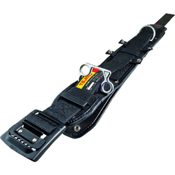 タジマ ワークポジショニング用胴当てベルトフラット アルミワンフィンガーバックル黒 Sサイズ(Tcode:2083304)