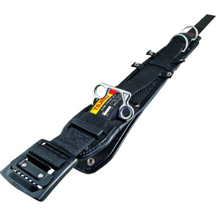 タジマ ワークポジショニング用胴当てベルトフラット アルミワンフィンガーバックル黒 Lサイズ(Tcode:1982126)