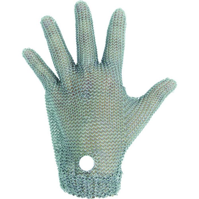 ミドリ安全 ステンレス製 耐切創クサリ手袋 5本指 WILCO-050 Sサイズ 1枚(Tcode:1165256)