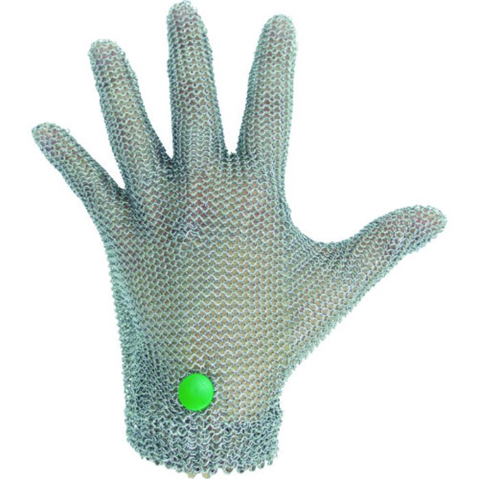 ミドリ安全 ステンレス製 耐切創クサリ手袋 5本指 WILCO-050 SSサイズ 1枚(Tcode:1165255)