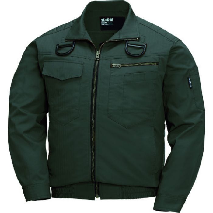 ジーベック 綿薄手現場服ヘリンボンフルハーネス仕様空調服XE98102-62-S(Tcode:1159013)