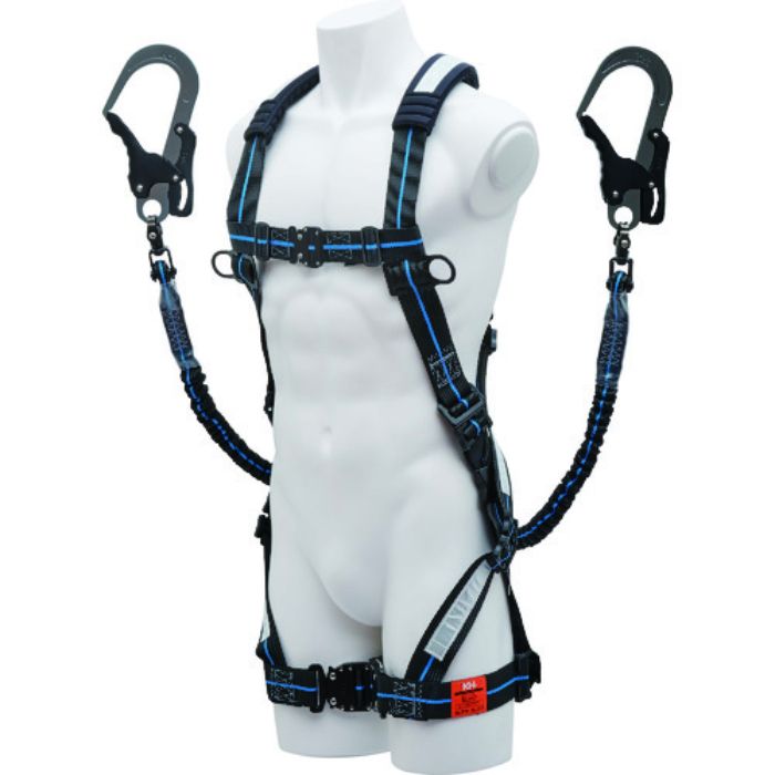 KH フルハーネス X型+2丁掛けランヤード セット(Tcode:2006878)