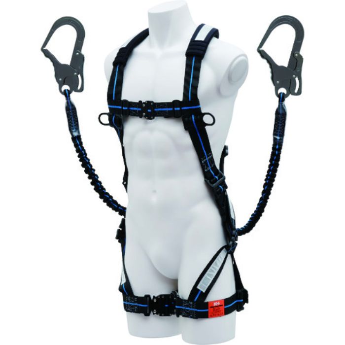 KH フルハーネス X型+2丁掛けランヤード セット(Tcode:2008353)