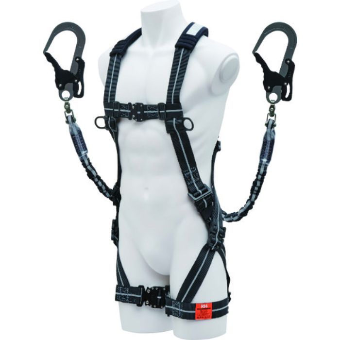 KH フルハーネス X型+2丁掛けランヤード セット(Tcode:2006866)