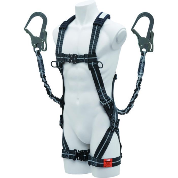 KH フルハーネス X型+2丁掛けランヤード セット(Tcode:2006865)