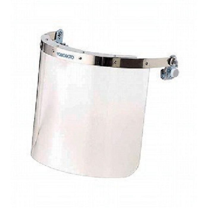 YAMAMOTO 防災面 ヘルメット取付タイプ 透明(Tcode:8121890)