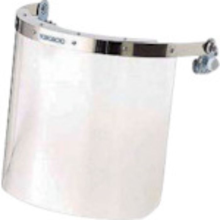 YAMAMOTO 防災面ヘルメット取付タイプ レンズ色クリア(Tcode:8121957)