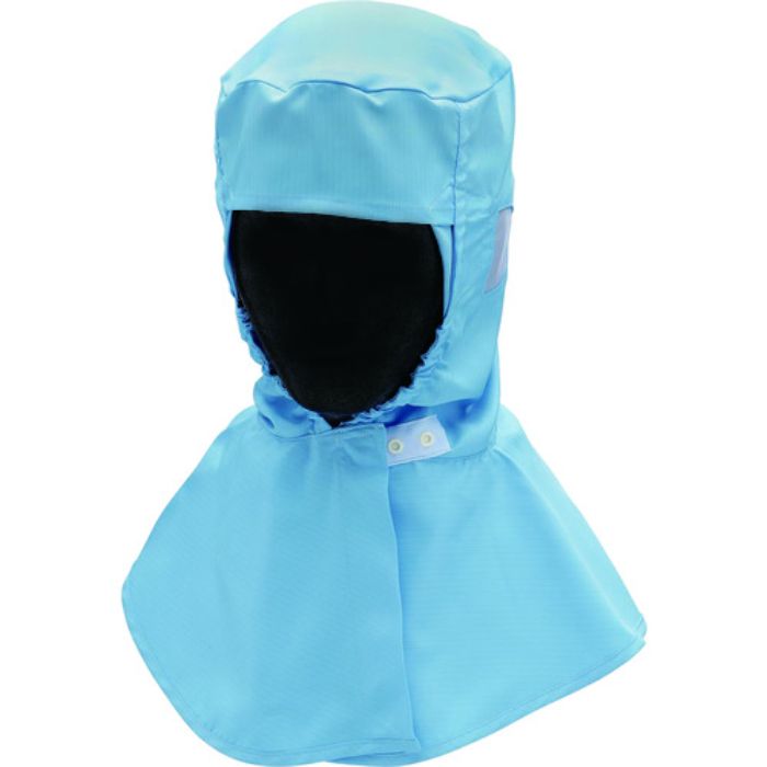 ミドリ安全 クリーンスーツ用フード ツバなし YHS101 ブルー L(Tcode:1611215)