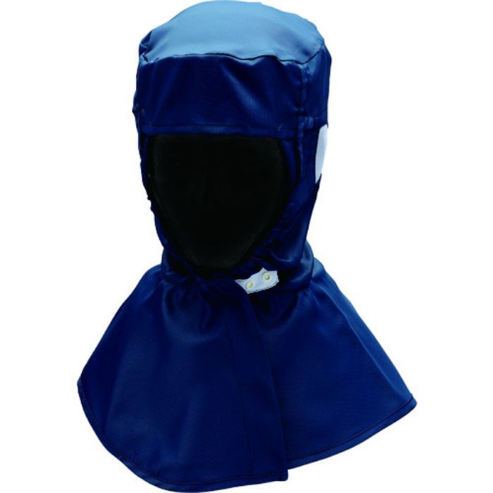 ミドリ安全 クリーンスーツ用フード ツバなし YHS101 ネイビー L(Tcode:1622422)