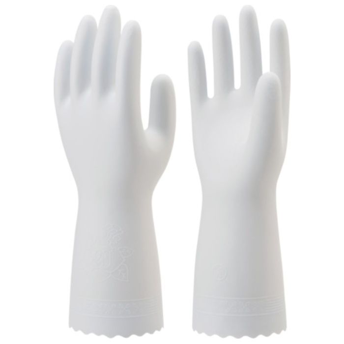 【まとめ買い】 SHOWA(ショーワ) 塩化ビニール手袋 簡易包装ビニール薄手10双入 ホワイト Mサイズ (Tcode:3563090)