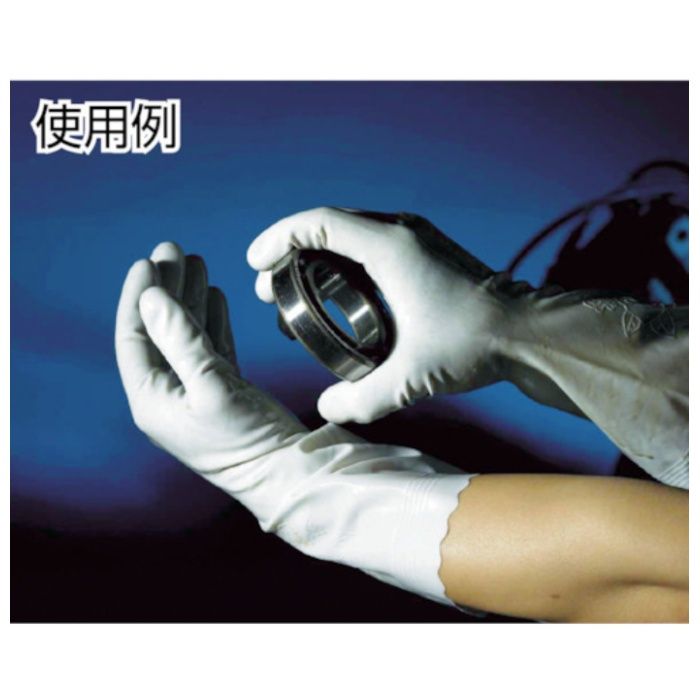 【まとめ買い】 SHOWA(ショーワ) 塩化ビニール手袋 簡易包装ビニール薄手10双入 ホワイト Mサイズ (Tcode:3563090)の説明画像3