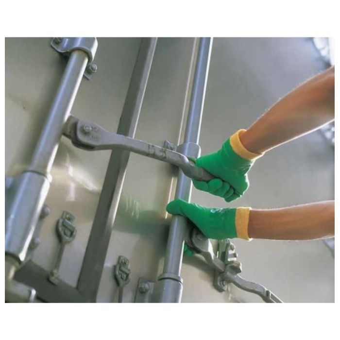 【まとめ買い】 SHOWA(ショーワ) 塩化ビニール手袋 簡易包装グリーンジャージ 10双入 Mサイズ (Tcode:8562529)の説明画像6