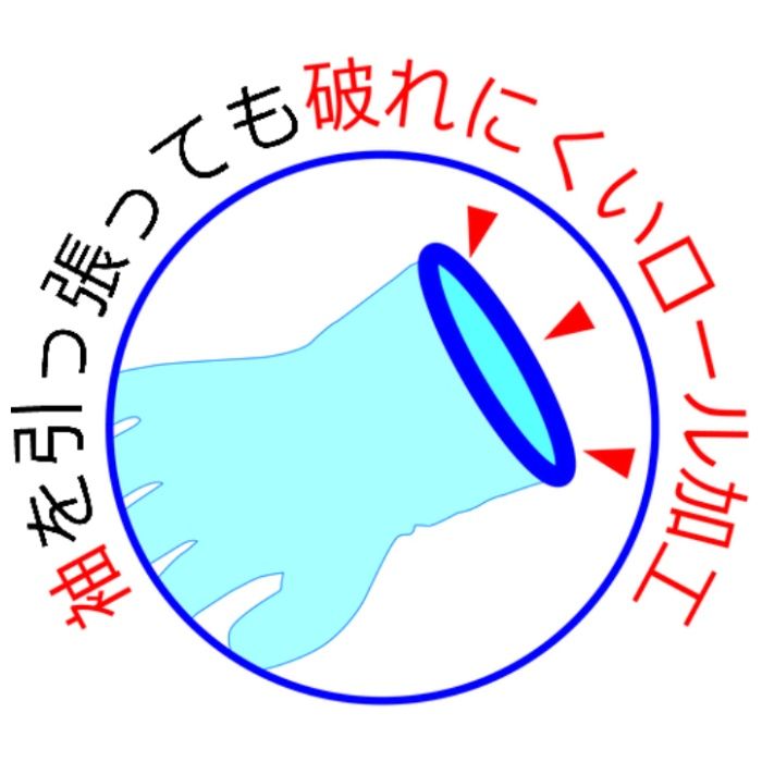 【まとめ買い】 ビニスター 塩化ビニール手袋 トワローブパールうす手 SS (20双入) (Tcode:7810032)の説明画像2