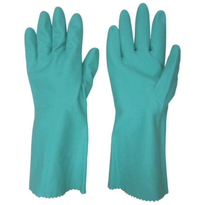 【まとめ買い】 ビニスター 塩化ビニール手袋 トワローブフルールあつ手 グリーン L (20双入) (Tcode:7809255)
