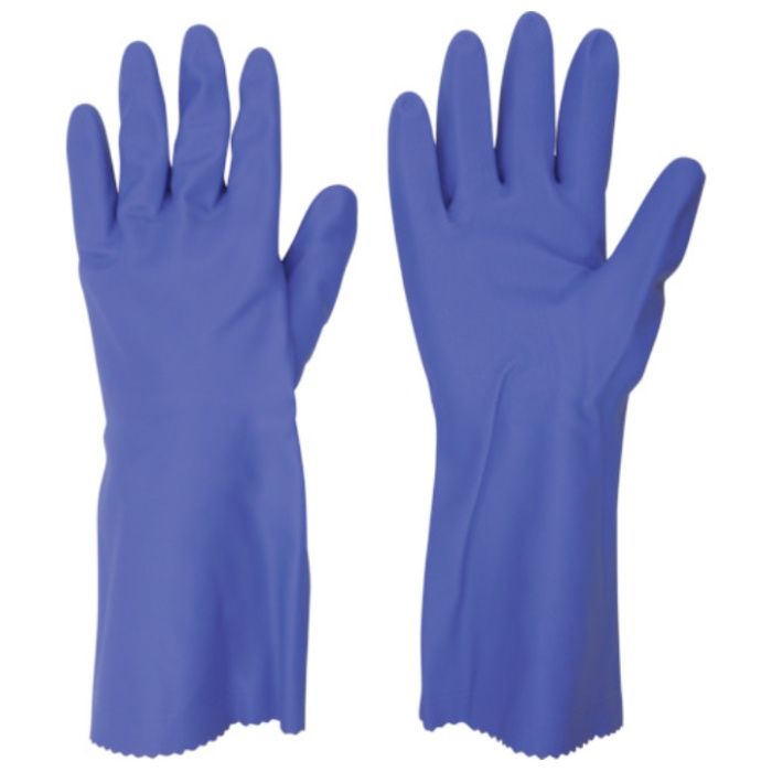 【まとめ買い】 ビニスター 塩化ビニール手袋 トワローブフルールあつ手 バイオレット L (20双入) (Tcode:7809271)