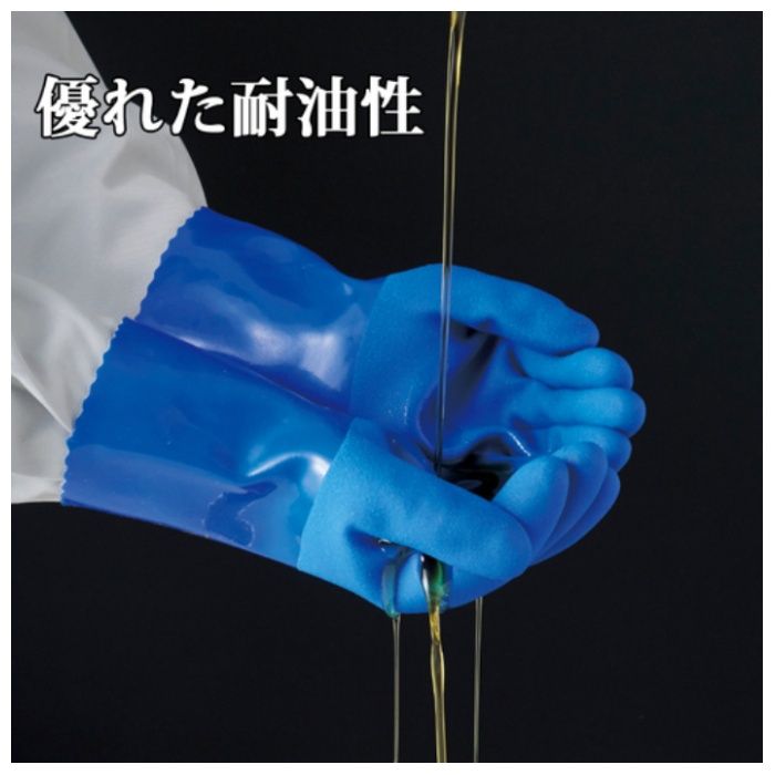 【まとめ買い】 ビニスター 塩化ビニール手袋 ニュー耐油 LL (10双入) (Tcode:4323611)の説明画像3