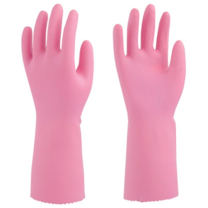 【まとめ買い】 ビニスター 塩化ビニール手袋 トワローブフルールあつ手 ピンク M (20双入) (Tcode:7809221)
