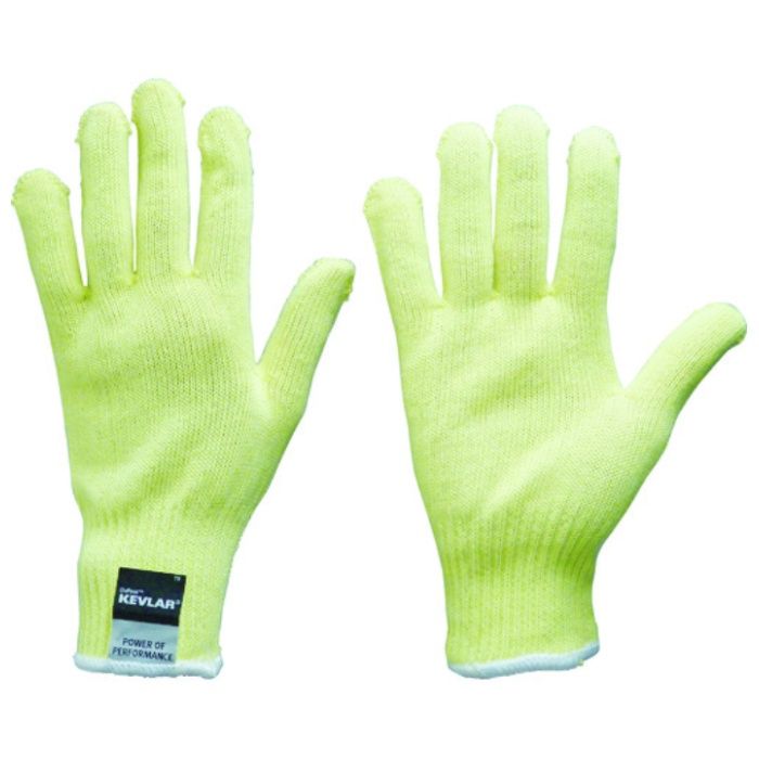 【まとめ買い】 トワロン 耐切創手袋 ケブラーK-10G うす手 L (10双入) (Tcode:4746813)