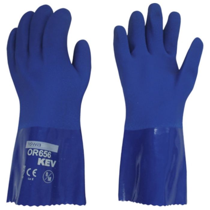 【まとめ買い】 ビニスター 耐切創手袋 耐油ビニスターKEV 8/M (12双入) (Tcode:8576136)