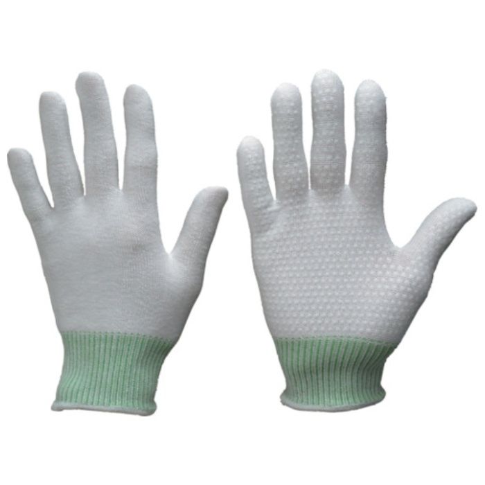 【まとめ買い】 トワロン 耐切創手袋 カットレジストスベリ止付 LL (10双入) (Tcode:4204441)