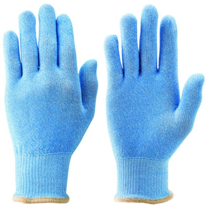 【まとめ買い】 トワロン 耐切創手袋 NEOカットレジストインナーブルー L (10双入) (Tcode:1372436)