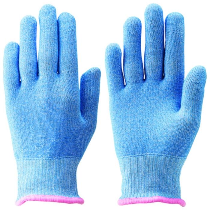 【まとめ買い】 トワロン 耐切創手袋 NEOカットレジストインナーブルー S (10双入) (Tcode:1372434)