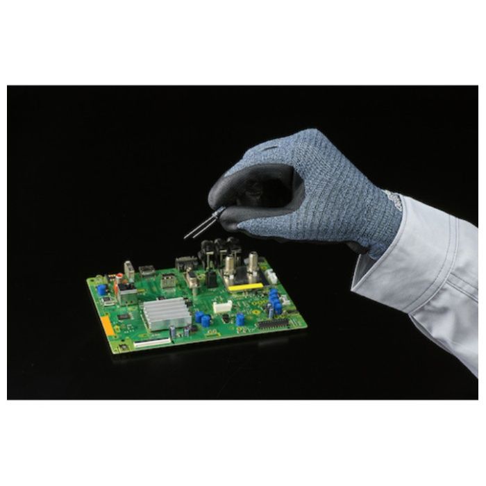 SHOWA 静電気対策手袋 AP800 制電ニトリルパーム手袋 Sサイズ (Tcode:5603018)の説明画像5