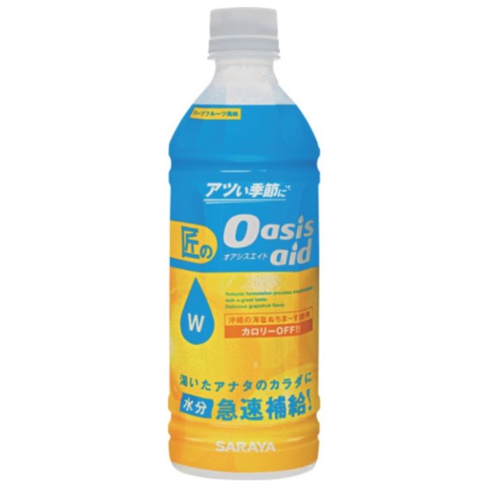 サラヤ　【※軽税】　匠のオアシスエイド　グレープフルーツ風味500mL