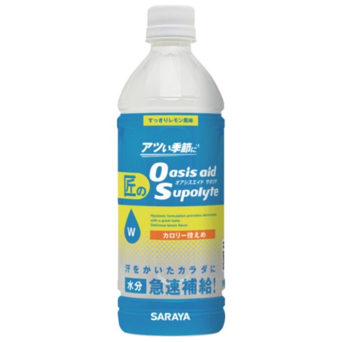 サラヤ　【※軽税】　匠のオアシスエイドサポリテ　レモン風味500mL